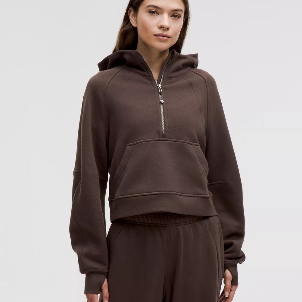 Lululemon Athletica Brown Oversized Long Sleeve Hoodie
